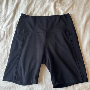 Woman’s Black Biker Shorts